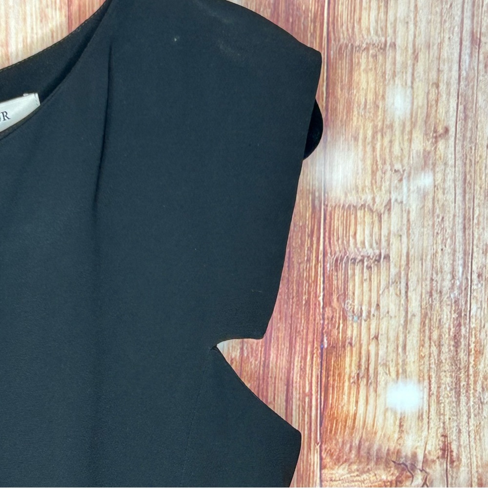 M. M. LaFleur The Sarah Black Dress Size 12 Structured. Perfect for Career - Picture 8 of 8